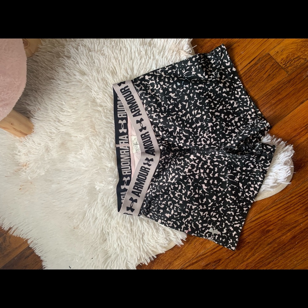 Under Armor spandex gym shorts